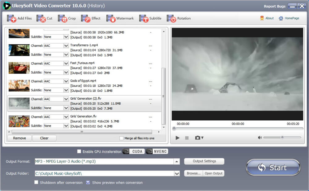 add video files at once