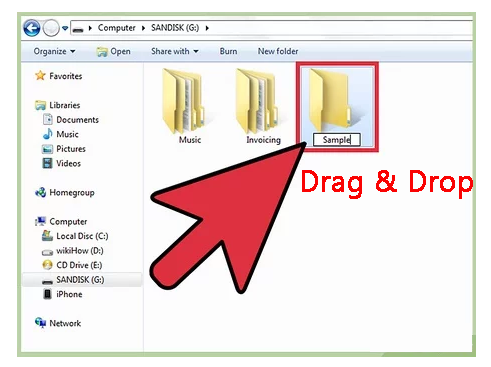 copy spotify songs to usb drive