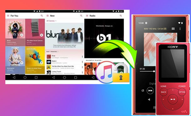 Copia Apple Music su un lettore MP3 non Apple