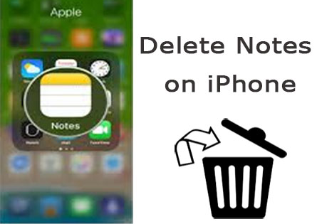 在iPhone上删除笔记