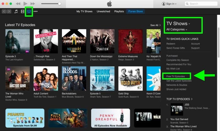 find free itunes video