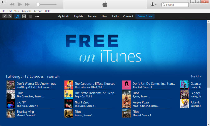 ดาวน์โหลดวิดีโอฟรีบน iTunes