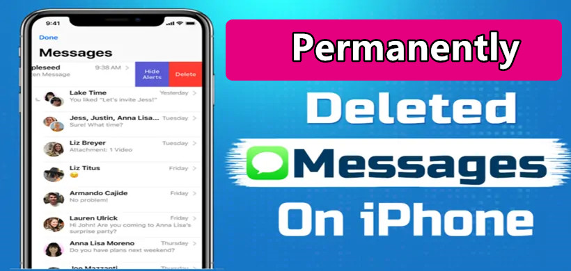 erase iPhone sms Permanently