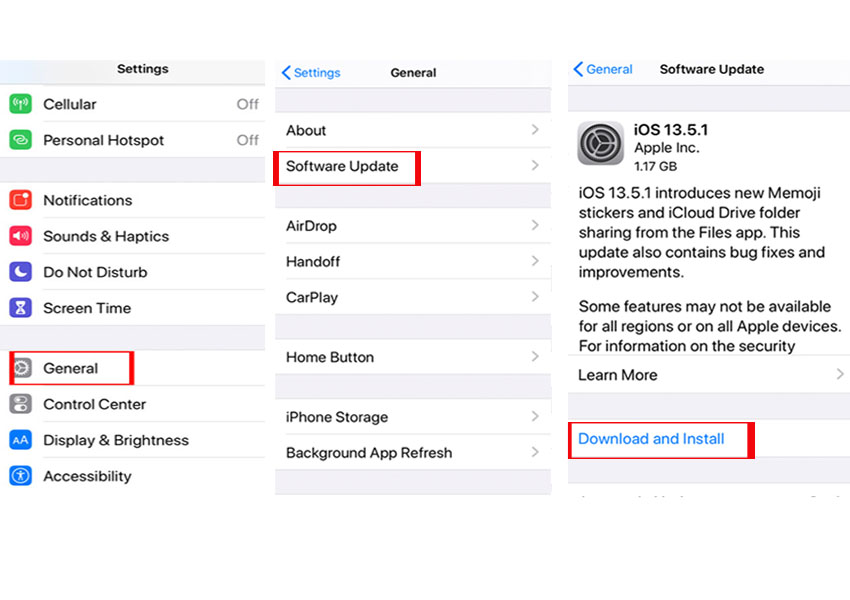 update ios version