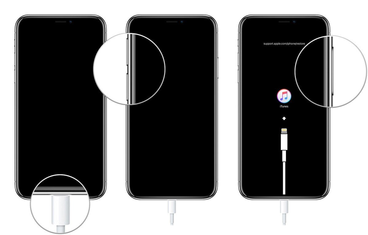 enter password to restore iPhone with iTunes