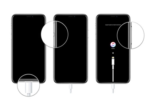 Put iPhone X to Recovery Mod