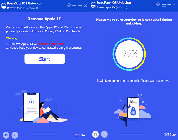 Unlock Apple ID with iOS Unlocker