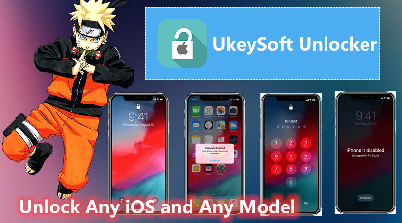 使用UkeySoft解锁任何iPhone