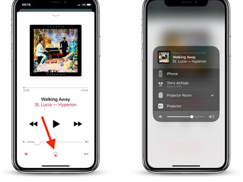 AirPlay Apple Music iPhone
