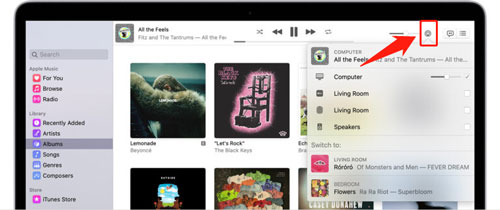 MacでApple MusicをAirPlayで聴く