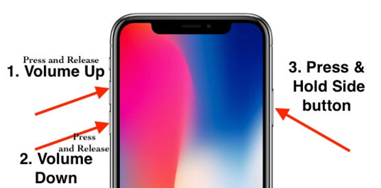 Forza il riavvio di un iPhone XS