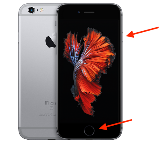 iPhone-6s-earilerの強制再起動