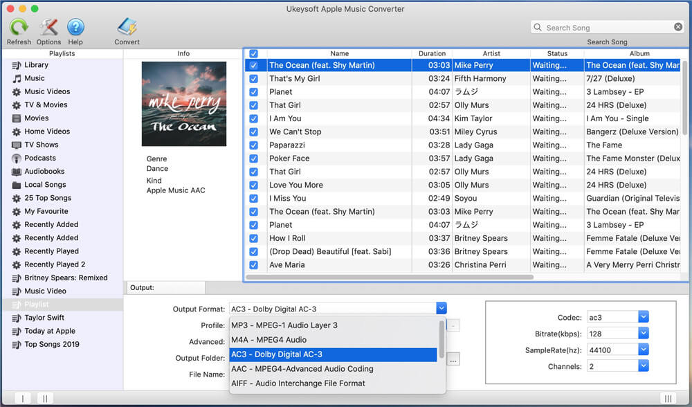convert Apple Music to AC3