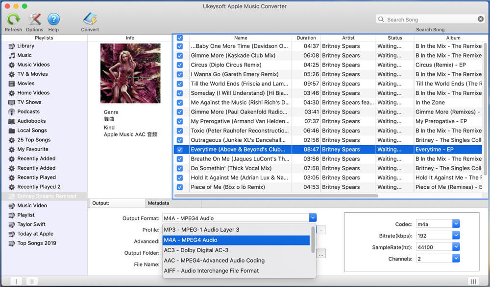 convert Apple Music to M4A
