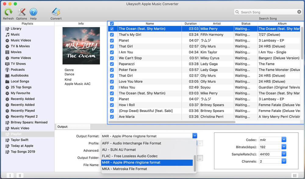 convert Apple Music to M4R