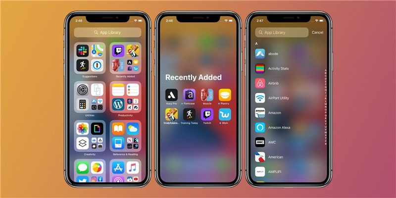 iOS 14 New App Library