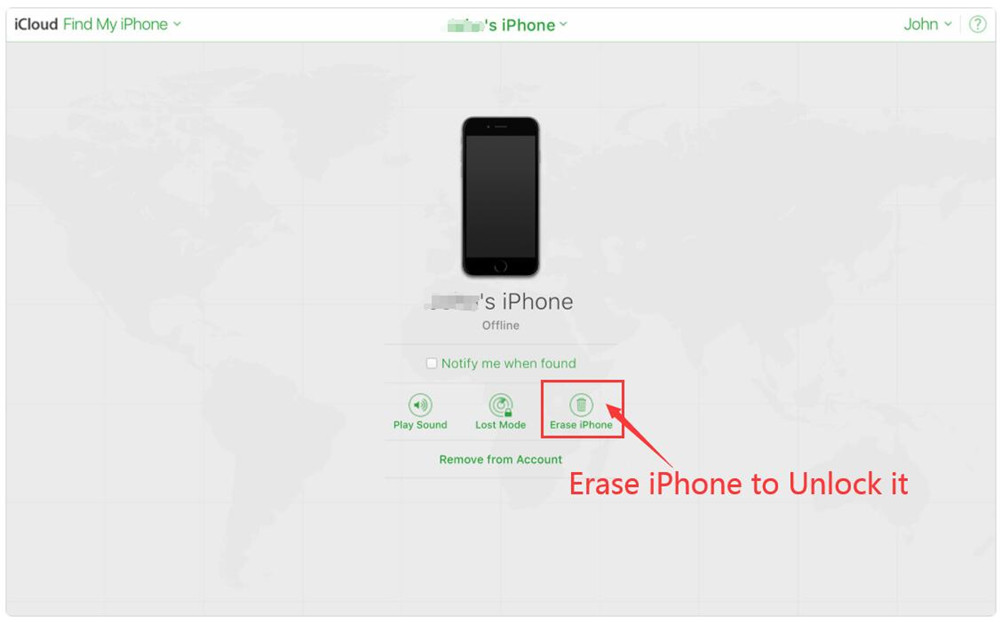 erase iphone
