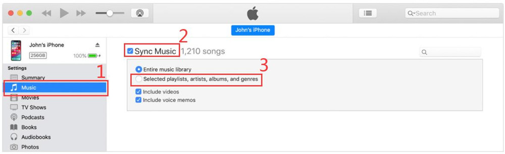 Pandora dalok szinkronizálása iPhone-nal