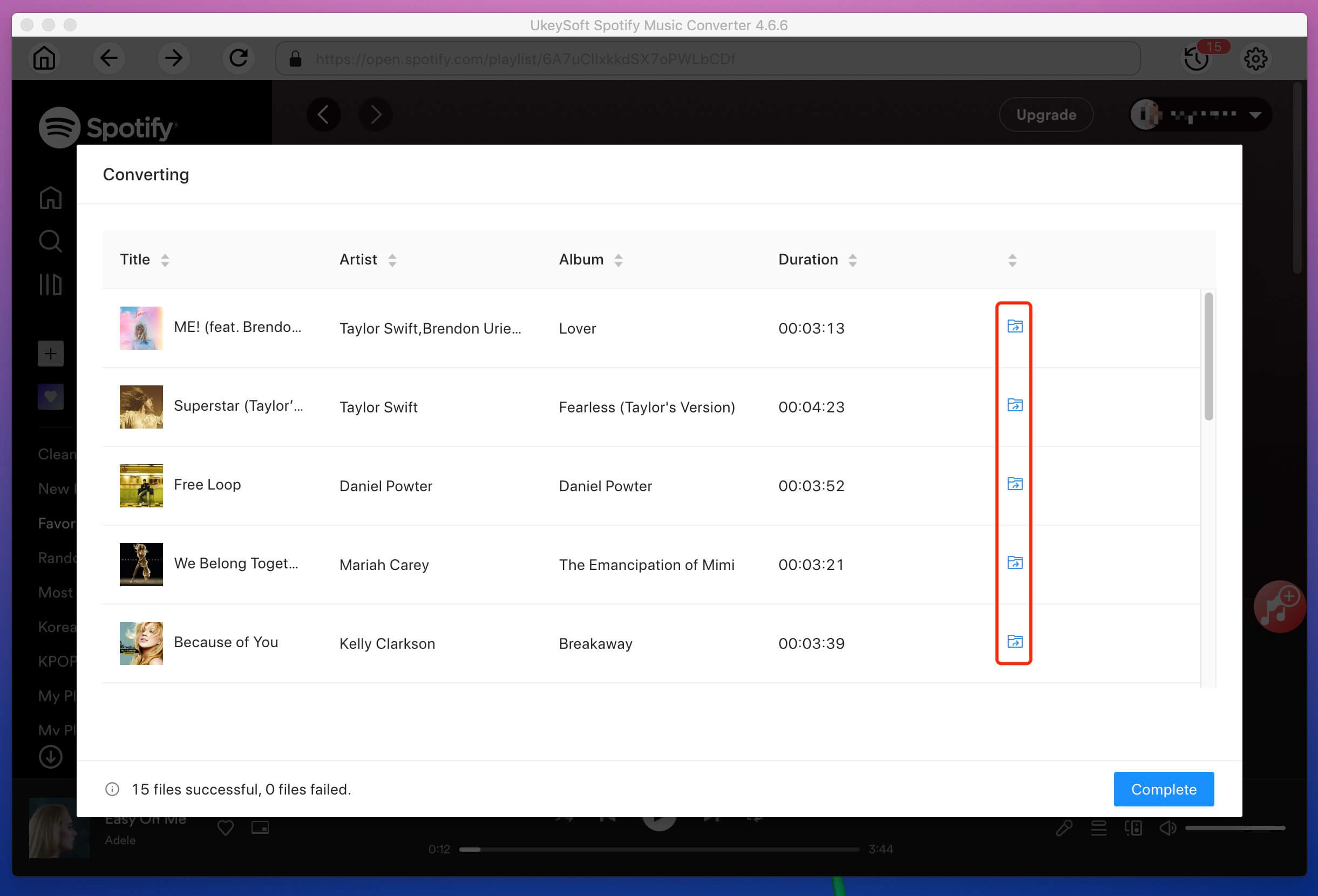 ดาวน์โหลดฟรี Spotify เพลงเป็น mp3