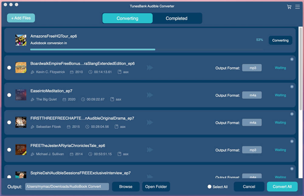 6 façons de convertir Audible en MP3 Gratuit, en ligne, rapide (mise