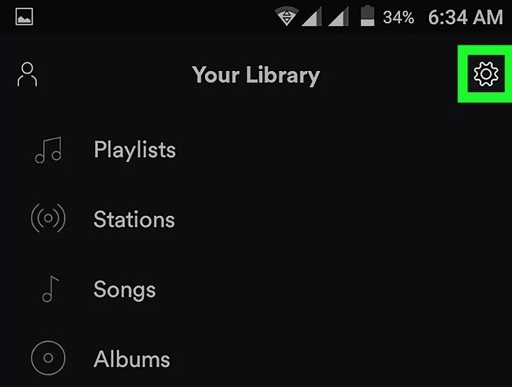 Spotify ayarları