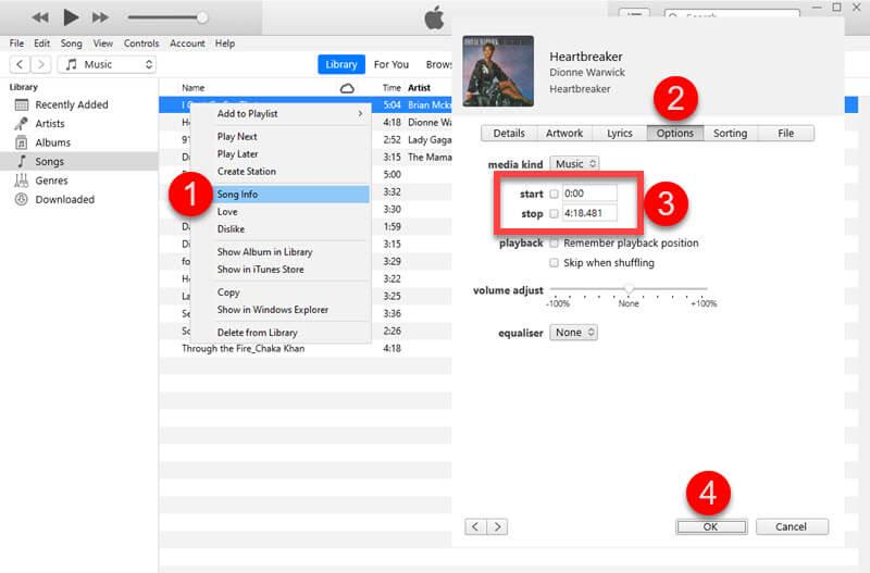 make ringtone in iTunes