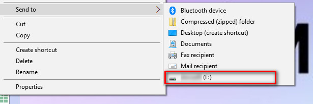 transfer to usb