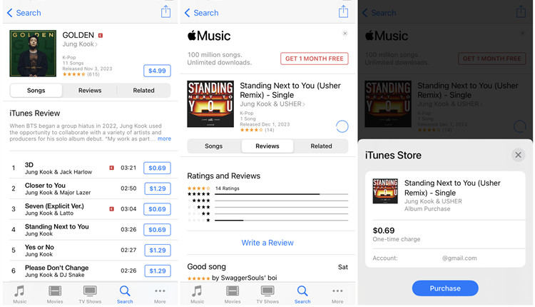buy ringtones in iTunes Store