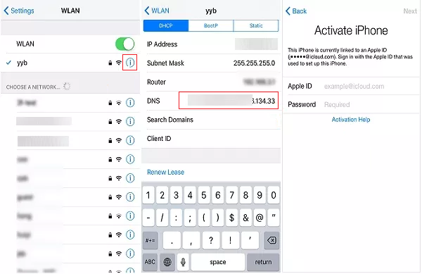 iCloud kilitli bir iPhone'un kilidini açın