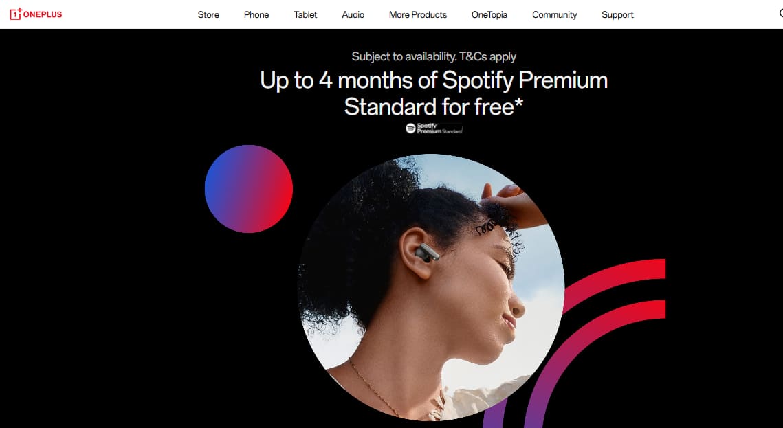 get Spotify Premium for free via OnePlus