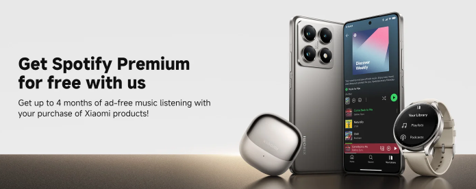 Spotify Premium with Xiaomi