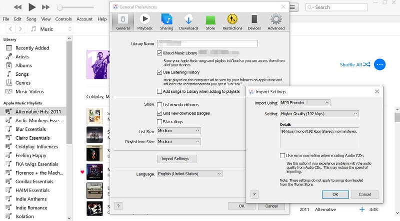 Convertir archivo de audio de iTunes a MP3