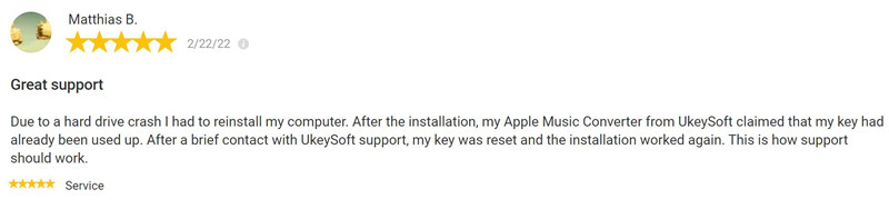 ukeysoft customer review