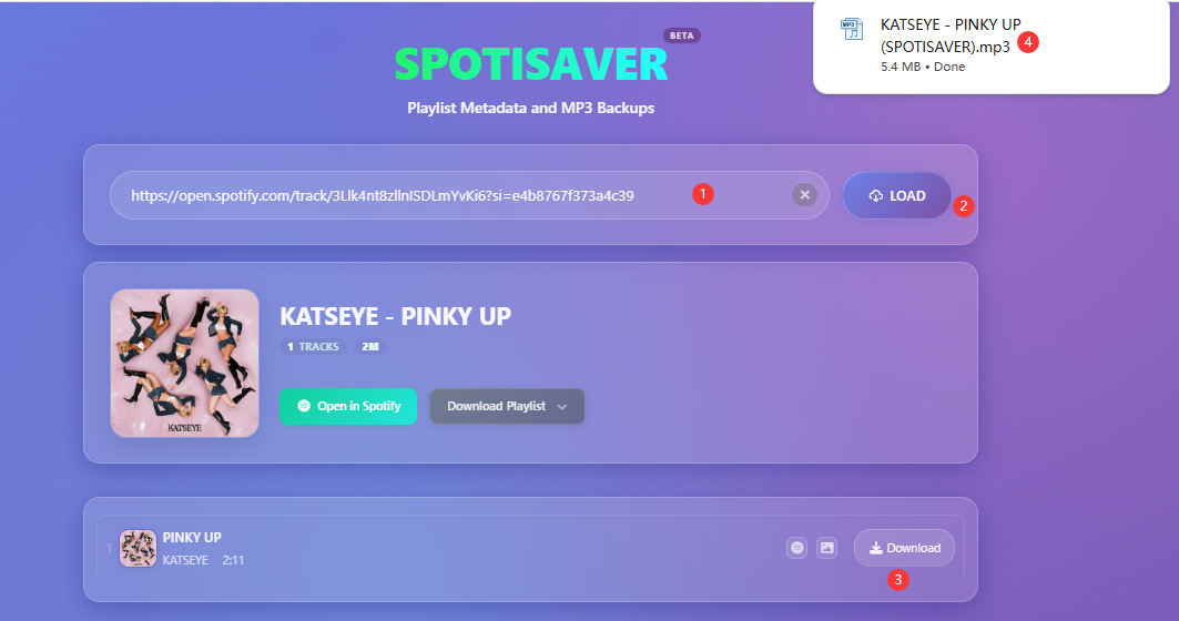 Spotify müziğini çevrimiçi olarak mp3'e dönüştürün