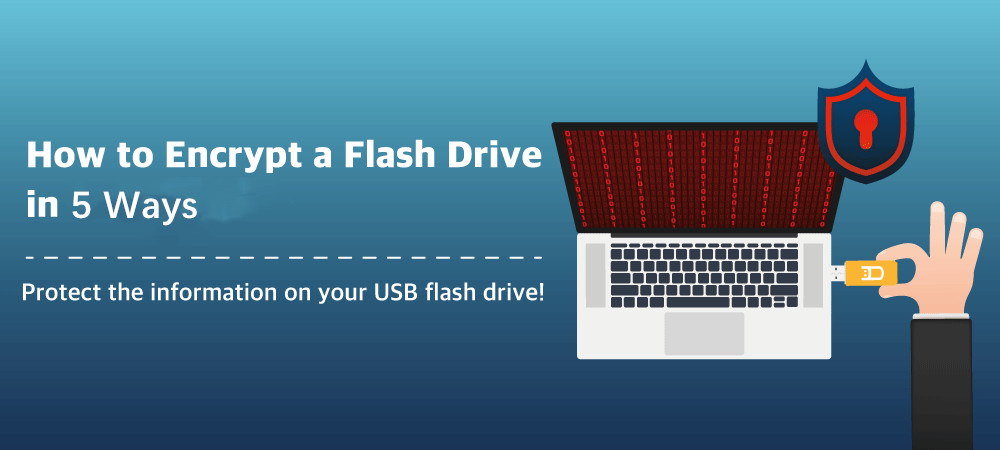 encrypt a usb drive