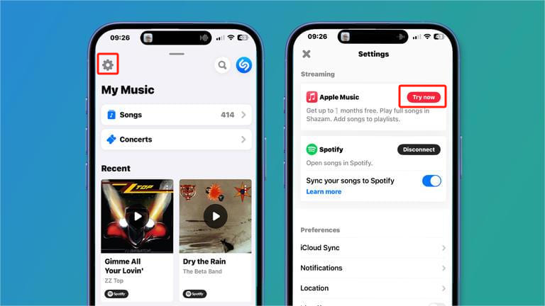 ShazamアプリでApple Musicの無料トライアルをゲット