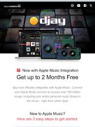 djay Pro ile Apple Music'i ücretsiz edinin