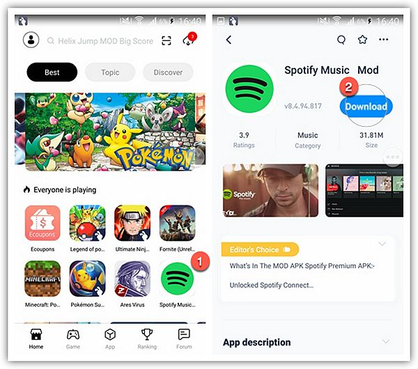 dapatkan spotify premium percuma