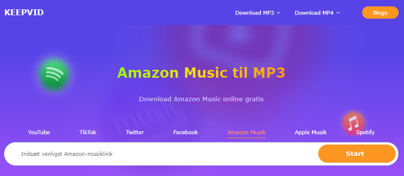 baixar músicas da Amazon para mp3 on-line