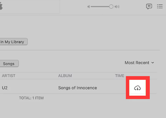 re-download deleted iTunes songs