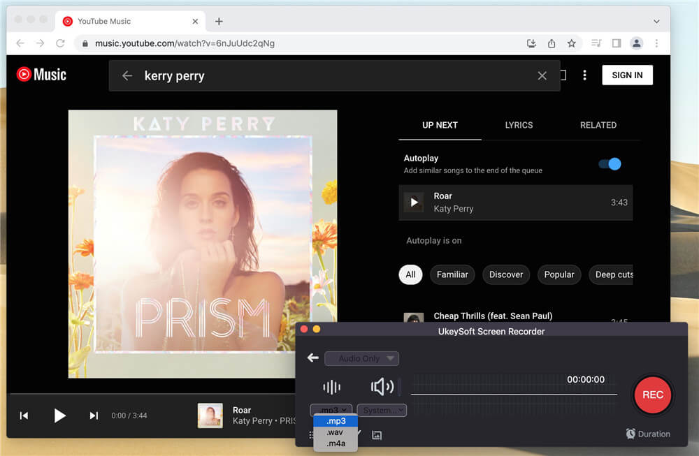 Ρυθμίστε τη μετατροπή του YouTube Music Premium σε MP3
