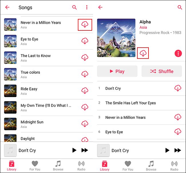 download apple music to android