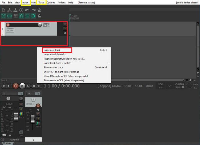 import Spotify song to REAPER