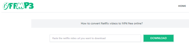 çevrimiçi netflix'ten mp4'e indirici