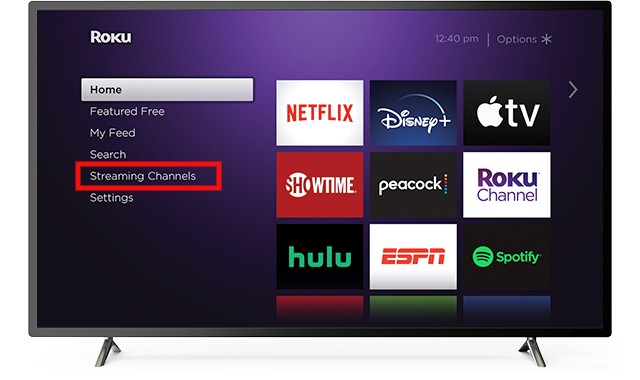 ช่องสตรีมมิ่งบน roku