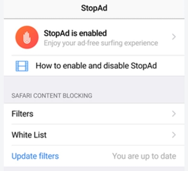 remove ads from spotify via stopad