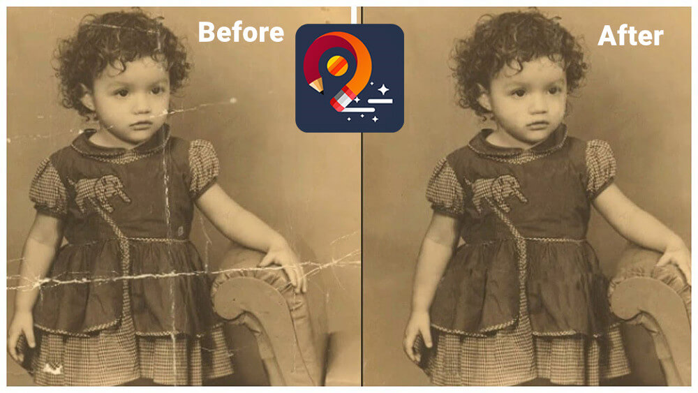 Remove Scratches from Old Photo