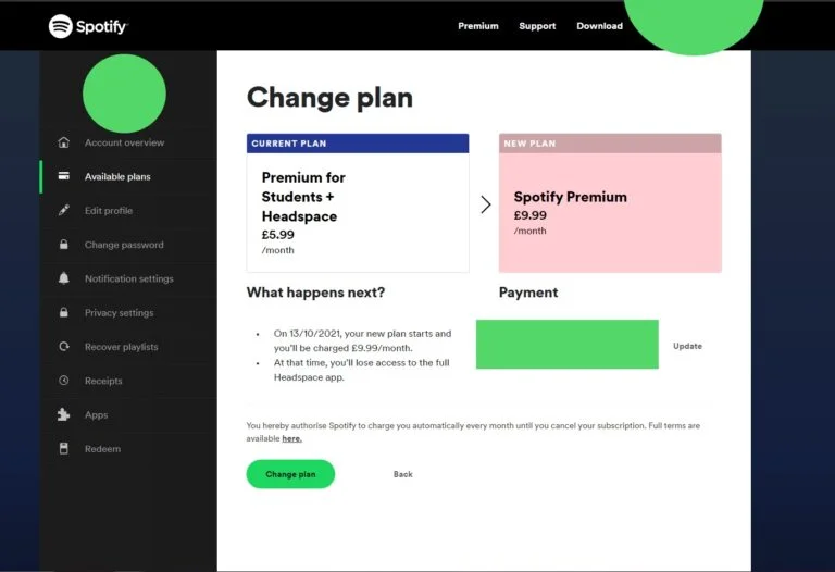 eliminar anuncios con Spotify premium