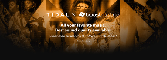 tidal with boostm obile