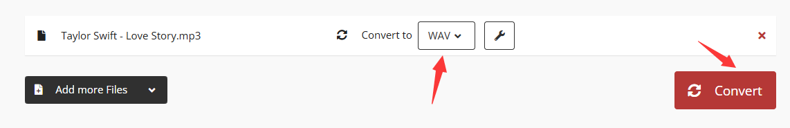 convert amazon mp3 song to wav